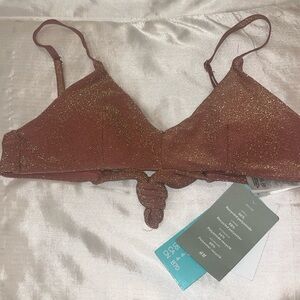 h&m sparkly bikini top